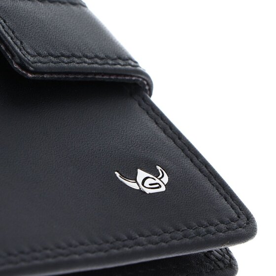 Golden Head Polo Portafoglio Protezione RFID Vera Pelle 10 cm