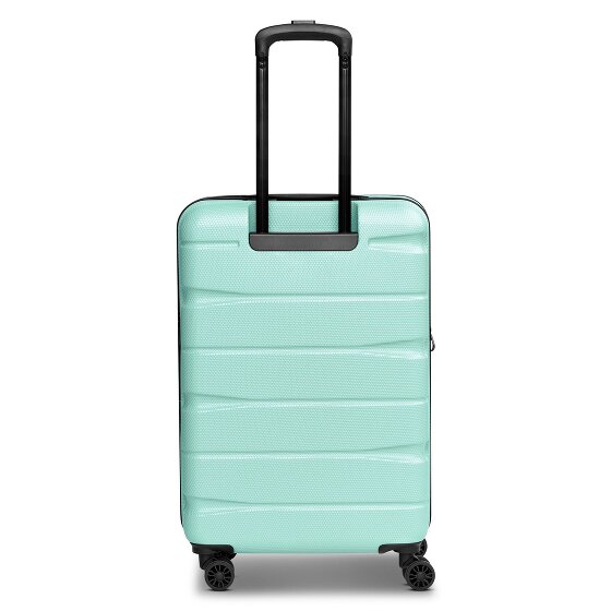 Franky Munich 4.0 Set di valigie a 4 ruote, 3 pezzi con piega elastica
