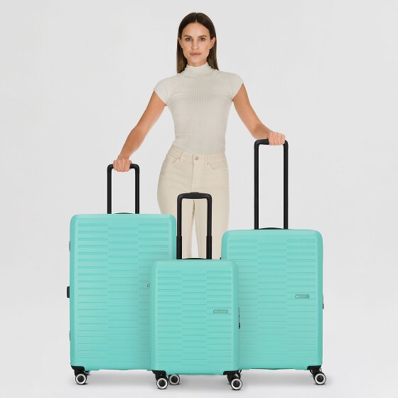 American Tourister Sunset Hills 4 ruote Set di valigie 3 pezzi