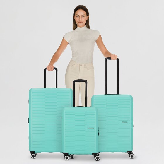 American Tourister Sunset Hills 4 ruote Set di valigie 3 pezzi