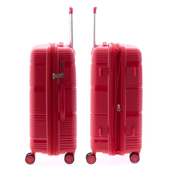 Gladiator 0800 4 ruote Carrello 65 cm con piega di espansione