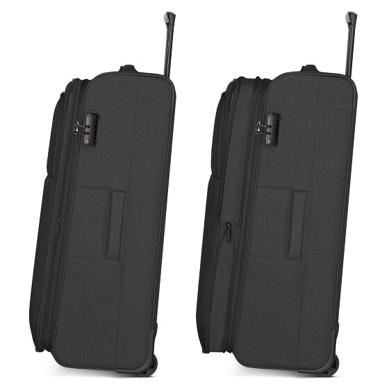 Redolz Essentials 12 2 ruote Carrello L 78 cm con piega di espansione