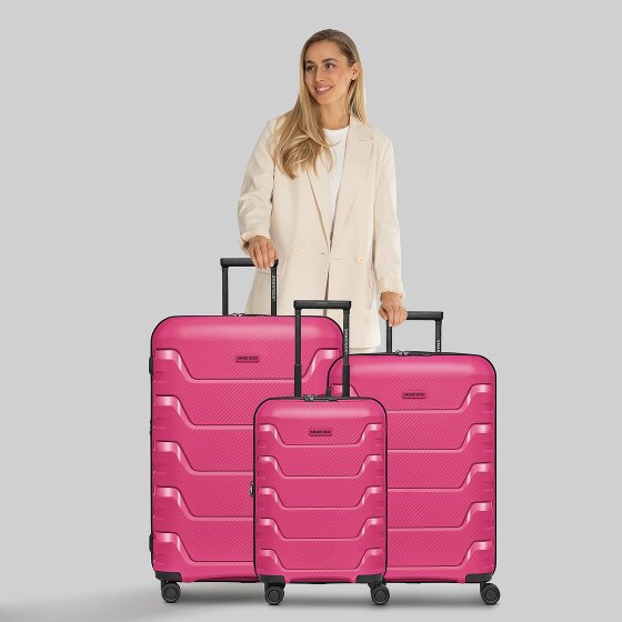 Smartbox Edition 01 4 ruote Set di valigie 3 pezzi con piega di espansione