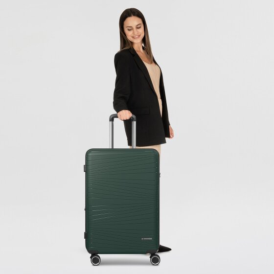 Franky Dallas 3.0 Carrello a 4 ruote M 65 cm con piega elastica