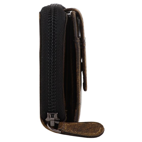 Greenburry Destressed Portafoglio Protezione RFID Pelle 13.5 cm
