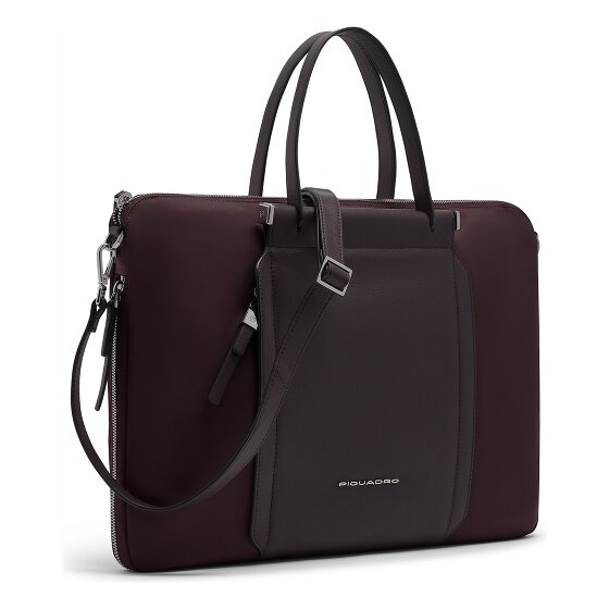 Piquadro Lyra Valigetta Vera Pelle 42 cm Vano porta PC espandibile