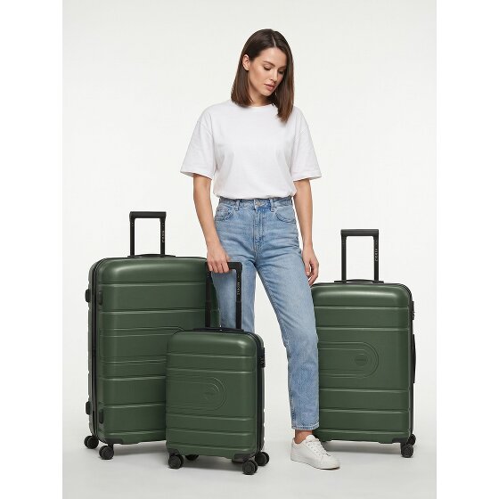 Redolz Essentials 11 4 ruote Set di valigie 3 pezzi espandibile