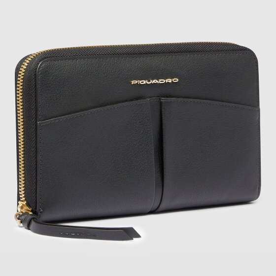 Piquadro Ashley Portafoglio Protezione RFID Pelle 19 cm