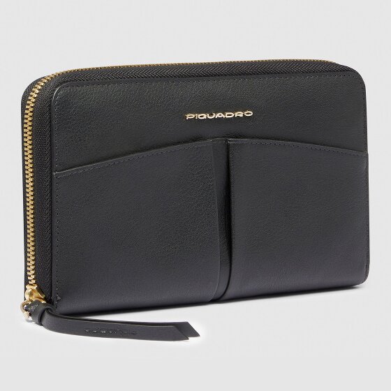 Piquadro Ashley Portafoglio Protezione RFID Pelle 19 cm