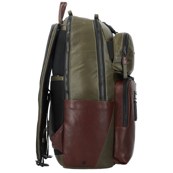 Piquadro Harper Zaino in pelle 48 cm Scomparto per computer portatile