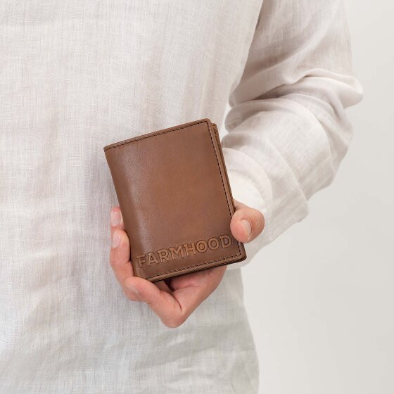 Farmhood Nashville Portafoglio Protezione RFID Pelle 10 cm