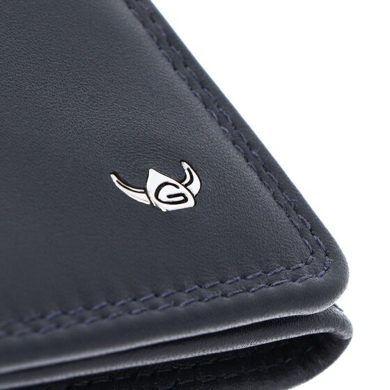 Golden Head Polo Portafoglio Protezione RFID Vera Pelle 10 cm