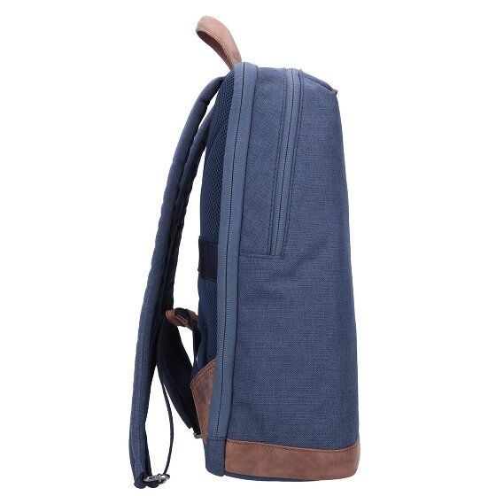 Greenburry Zaino Derby in PET riciclato Scomparto per laptop da 43 cm