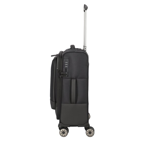 Travelite Crosslite 4 ruote Carrello della cabina S 55 cm Scomparto per laptop