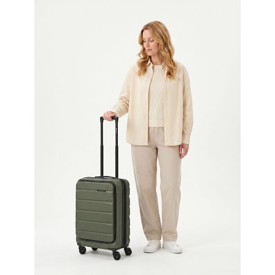 Franky Munich 4.0 4 ruote Trolley cabina 55 cm Vano porta PC espandibile