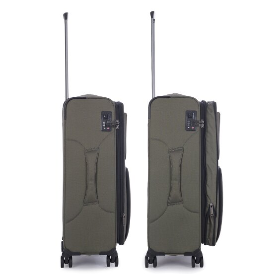 Stratic Trolley Bendigo Light Plus a 4 ruote 72 cm Scomparto per laptop