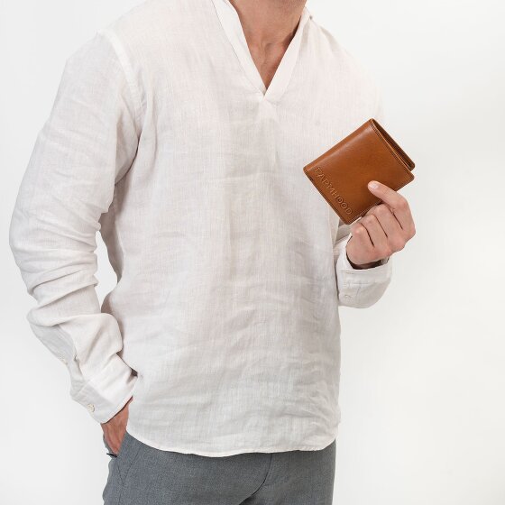 Farmhood Memphis Portafoglio Protezione RFID Pelle 11 cm