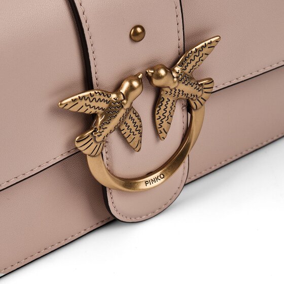 PINKO Love One Borsa a tracolla Vera Pelle 21 cm