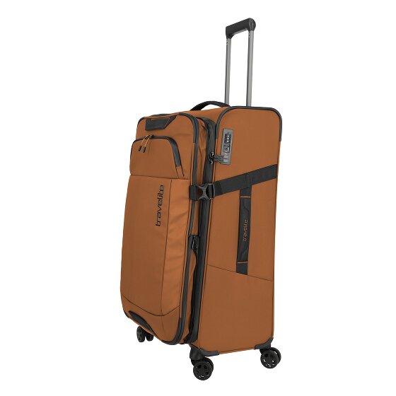 Travelite Briize 4 ruote Carrello L 78 cm con piega di espansione