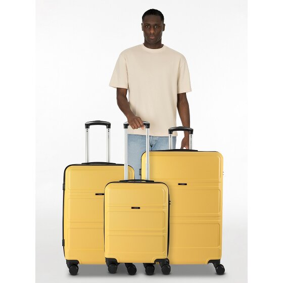 Benzi 5739 4 ruote Set di valigie 3 pezzi