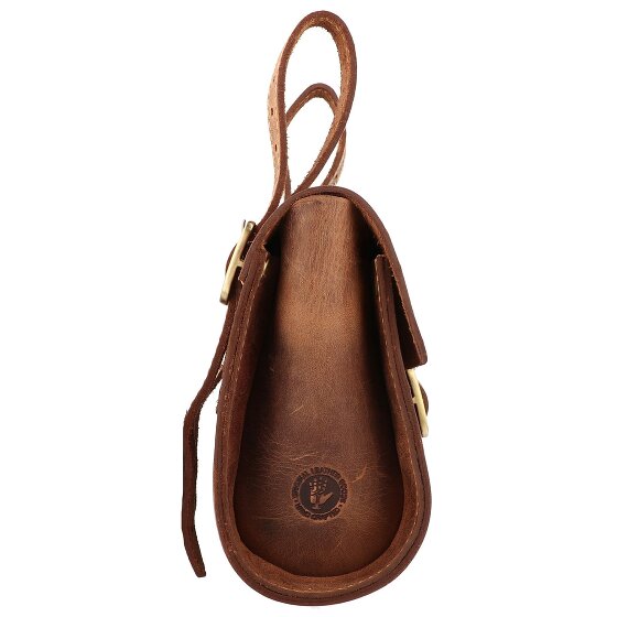 Greenburry Borsa da bicicletta vintage XL in pelle 20 cm