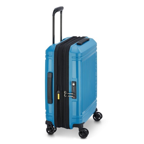 Delsey Paris Lutece Se 4 ruote Carrello della cabina 55 cm con piega di espansione