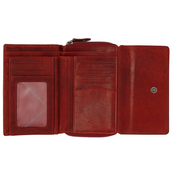 The Chesterfield Brand Rhodos Portafoglio Protezione RFID Vera Pelle 14 cm