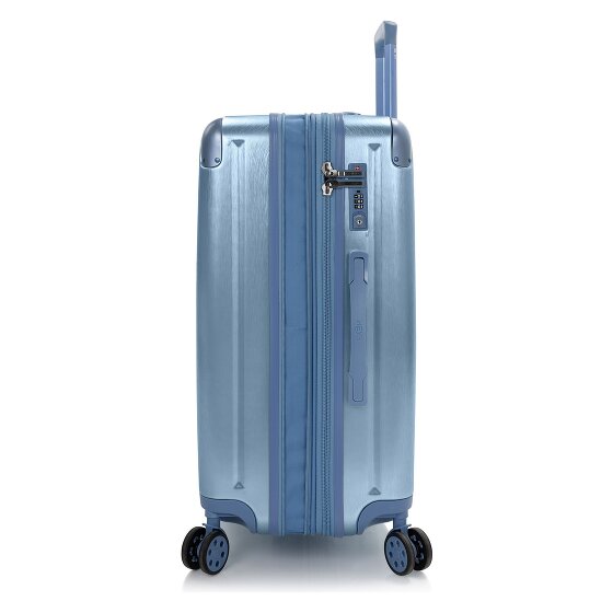 Heys Alumix 4 ruote Set di valigie 3 pezzi con piega di espansione