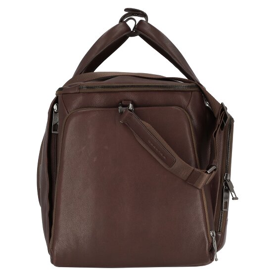 Piquadro Carl borsa da viaggio in pelle 51 cm scomparto per laptop