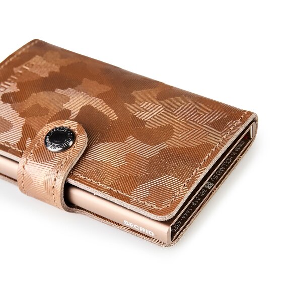 Secrid Miniwallet Custodia per carta di credito Protezione RFID Pelle 6.5 cm