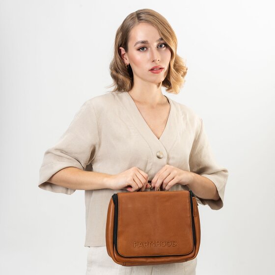 Farmhood Memphis Borsa da toilette Pelle 27 cm