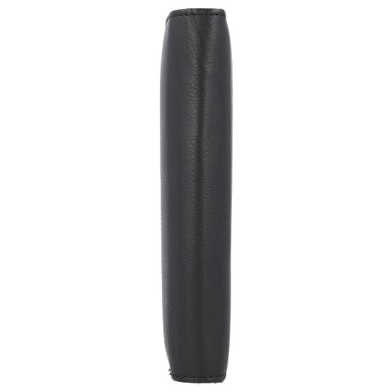 Greenland Nature Custodia per passaporto RFID in nappa nera 11,5 cm