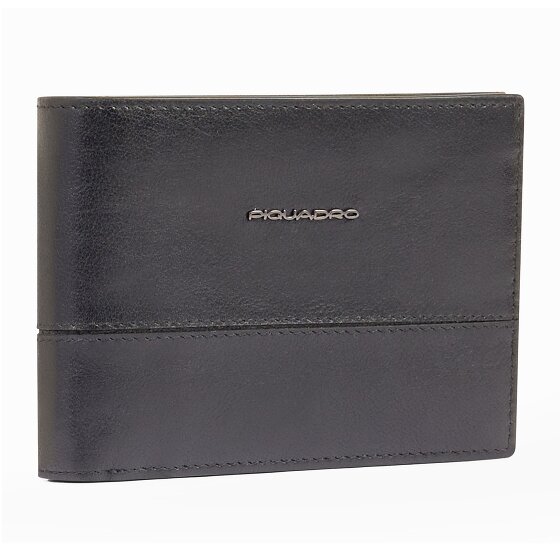 Piquadro Philip Portafoglio Protezione RFID Pelle 12.5 cm