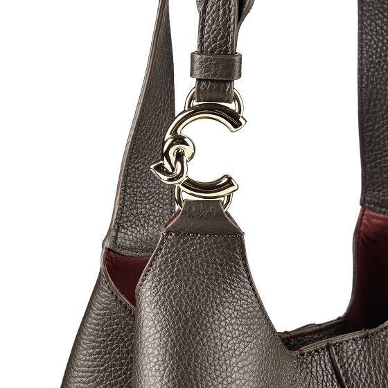 Coccinelle C-Easy Borsa a spalla Vera Pelle 34 cm