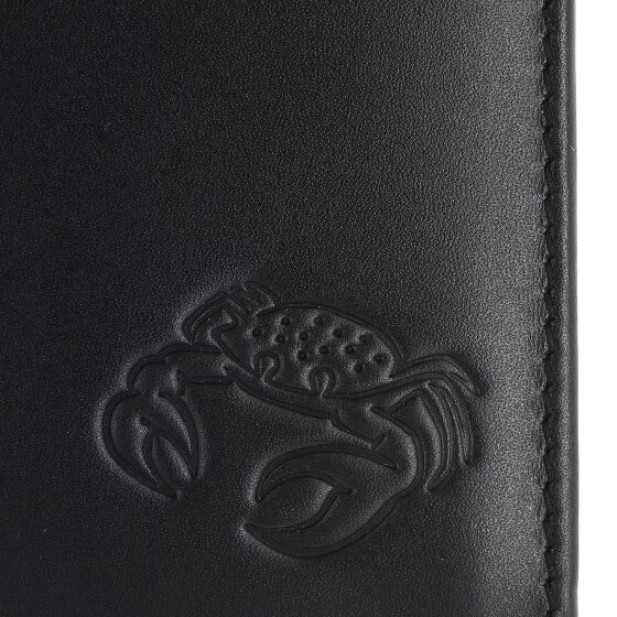 oxmox Leather Portafoglio Protezione RFID Vera Pelle 13 cm