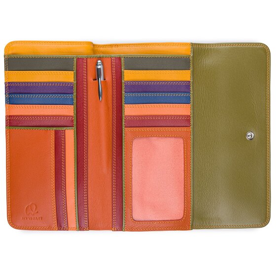 Mywalit Portafoglio trifoglio con zip Portafoglio in pelle 17 cm