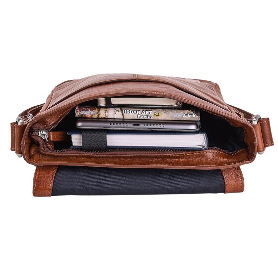 Leonhard Heyden Cambridge Borsa a tracolla in pelle 23 cm