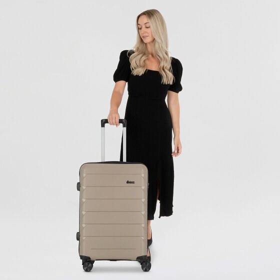 d&n Travel Line 4100 4 ruote Carrello M 64 cm