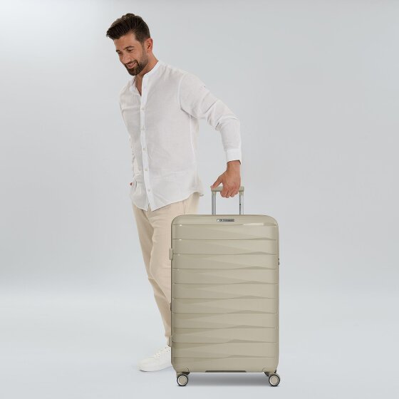 Franky London 4 ruote Carrello L 74 cm con piega di espansione