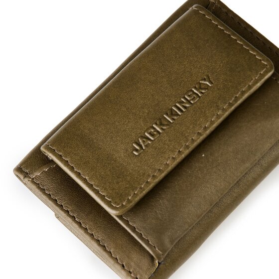 Jack Kinsky Aruba Portafoglio Protezione RFID Pelle 9.5 cm