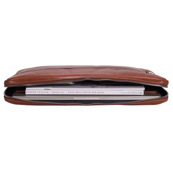 Leonhard Heyden Cambridge Laptop Sleeve in pelle 41 cm