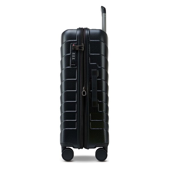 Echolac Exo 4 ruote Set di valigie 3 pezzi espandibile