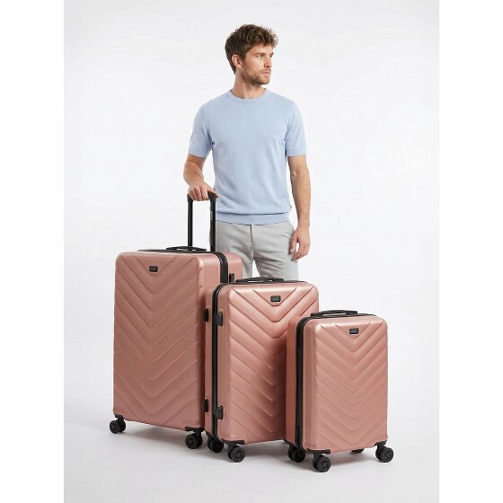 Redolz Essentials 07 3-SET 4 ruote Set di valigie 3 pezzi