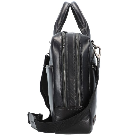 Plevier Rock Flint Valigetta Protezione RFID Pelle 41 cm Scomparto per laptop