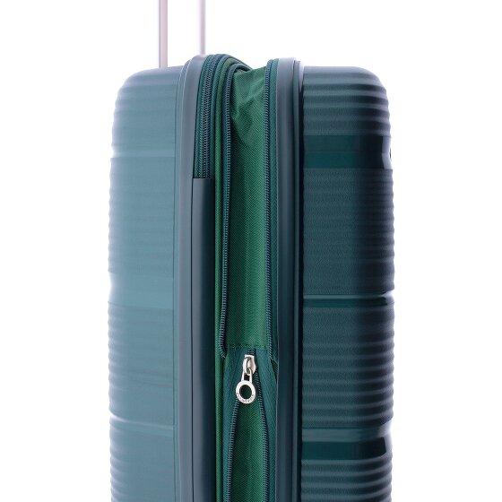 Gladiator 0800 4 ruote Trolley cabina 55 cm espandibile