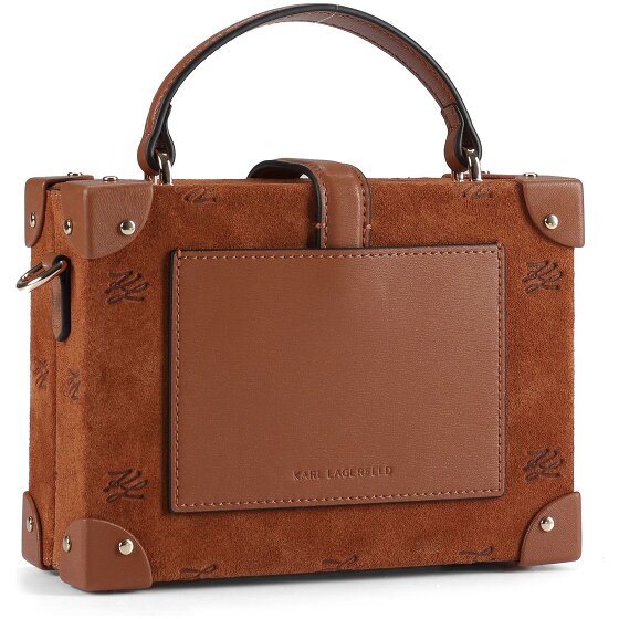 Karl Lagerfeld Autograph Mini borsa a mano Vera Pelle 17.5 cm