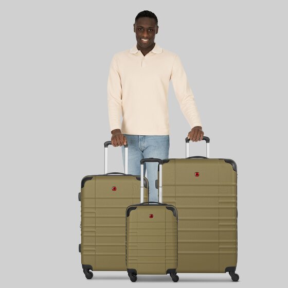 Wenger Amplar Evo 4 ruote Set di valigie 3 pezzi con piega di espansione