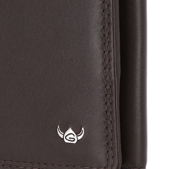 Golden Head Polo Portafoglio Protezione RFID Vera Pelle 10 cm