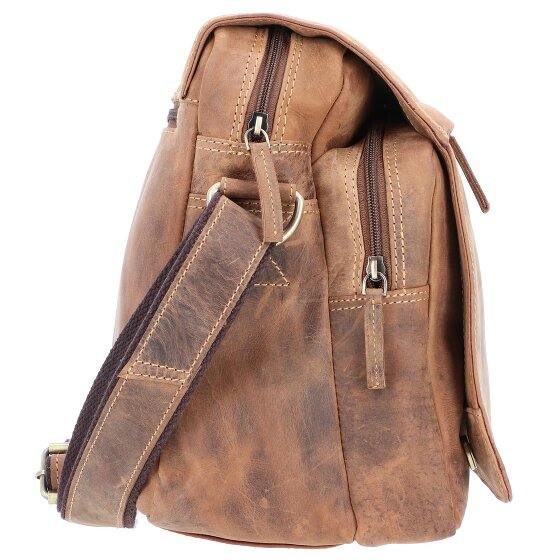 Greenburry Borsa a tracolla vintage in pelle 30 cm Greenburry Borsa a tracolla vintage in pelle 30 cm