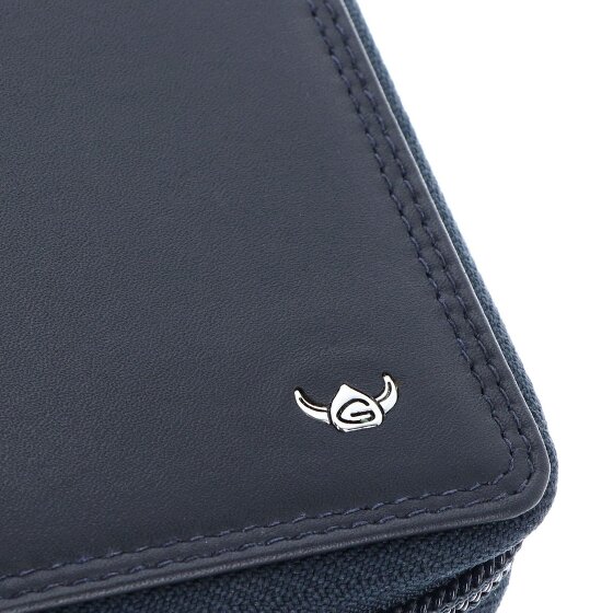 Golden Head Polo Portafoglio Protezione RFID Vera Pelle 12.5 cm